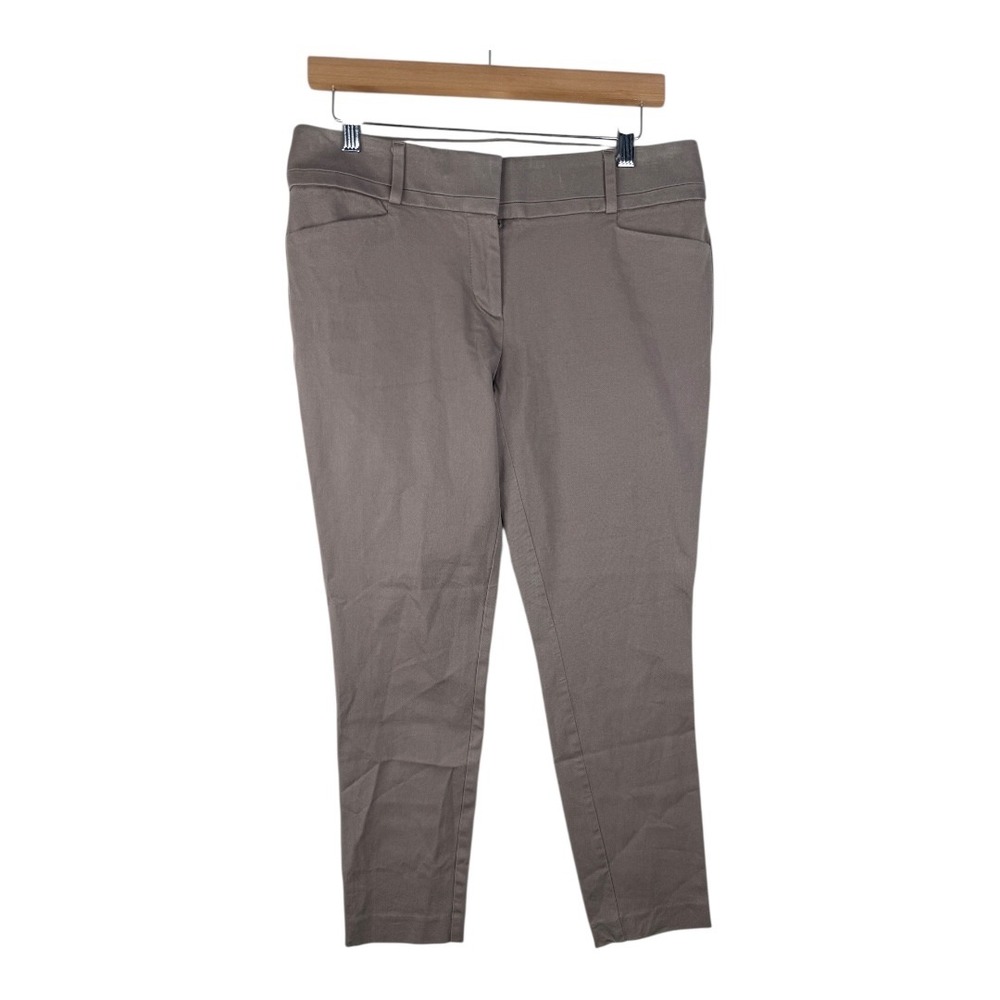 Ann Taylor LOFT Women's Zoe‎ Ankle Pants Size 8 Brown